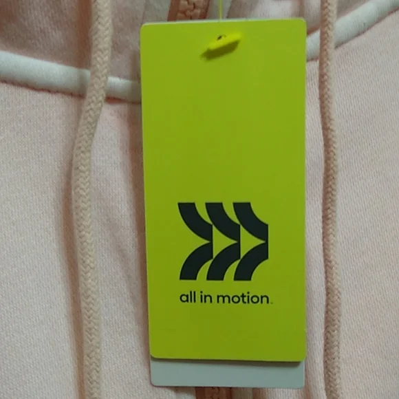 NWT Women's Fleece Full Zip Hooded Sweatshirt - all in Motion - L - Picture 3 of 7